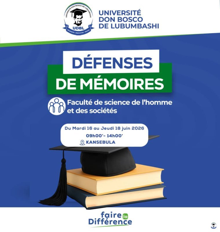 Image 1 pour DÉFENSES DE MÉMOIRES 2025-2026