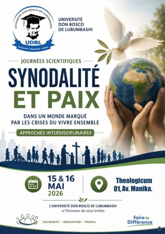 JOURNEES SCIENTIFIQUES / FACULTE DE THEOLOGIE 15 ET 16 MAI 2026