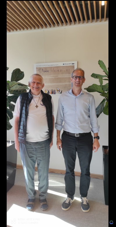 COOPÉRATION ACADÉMIQUE : RENCONTRE ENTRE LE RECTEUR DE L’UDBL ET LE PRORECTEUR À L’INTERNATIONAL DE L’UCLOUVAIN